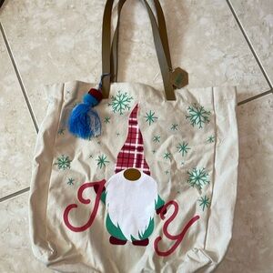 Holiday tote bag
